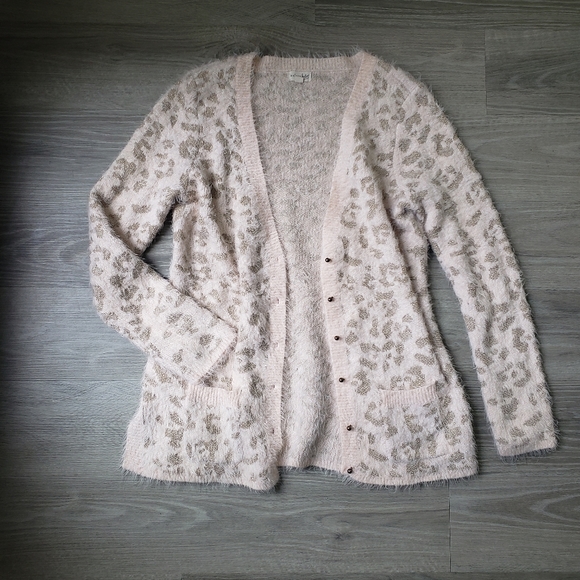 Maison Jules Leopard Print Cardigan - Picture 5 of 8